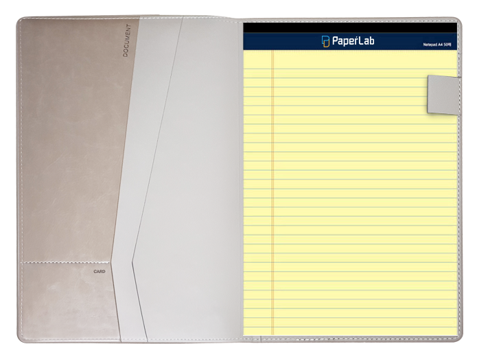 소프트 노트패드 A4  _ 그레이