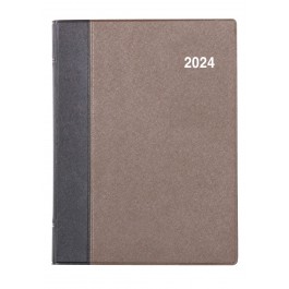 투톤펄(끼움식)[18절] 양장 _ 브라운